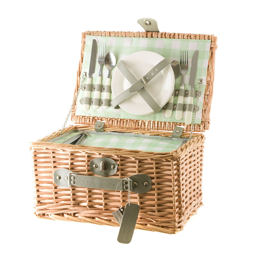 Picnic Basket Set Wicker, Insulated Picnic Basket Australia — Wheel