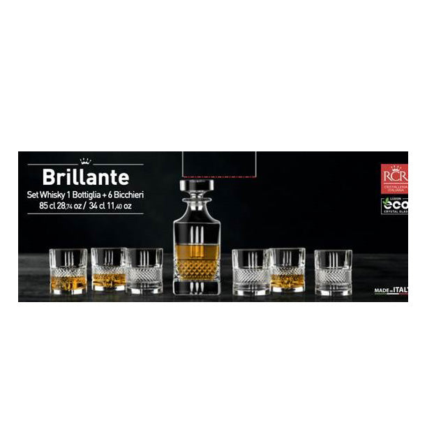 Brilliante Whisky Glass Set 7 Piece