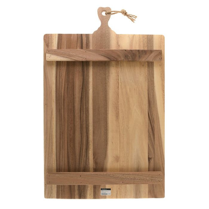 Wood Board Rectangle with Handle 70x44cm