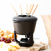 Cast Iron Fondue Set