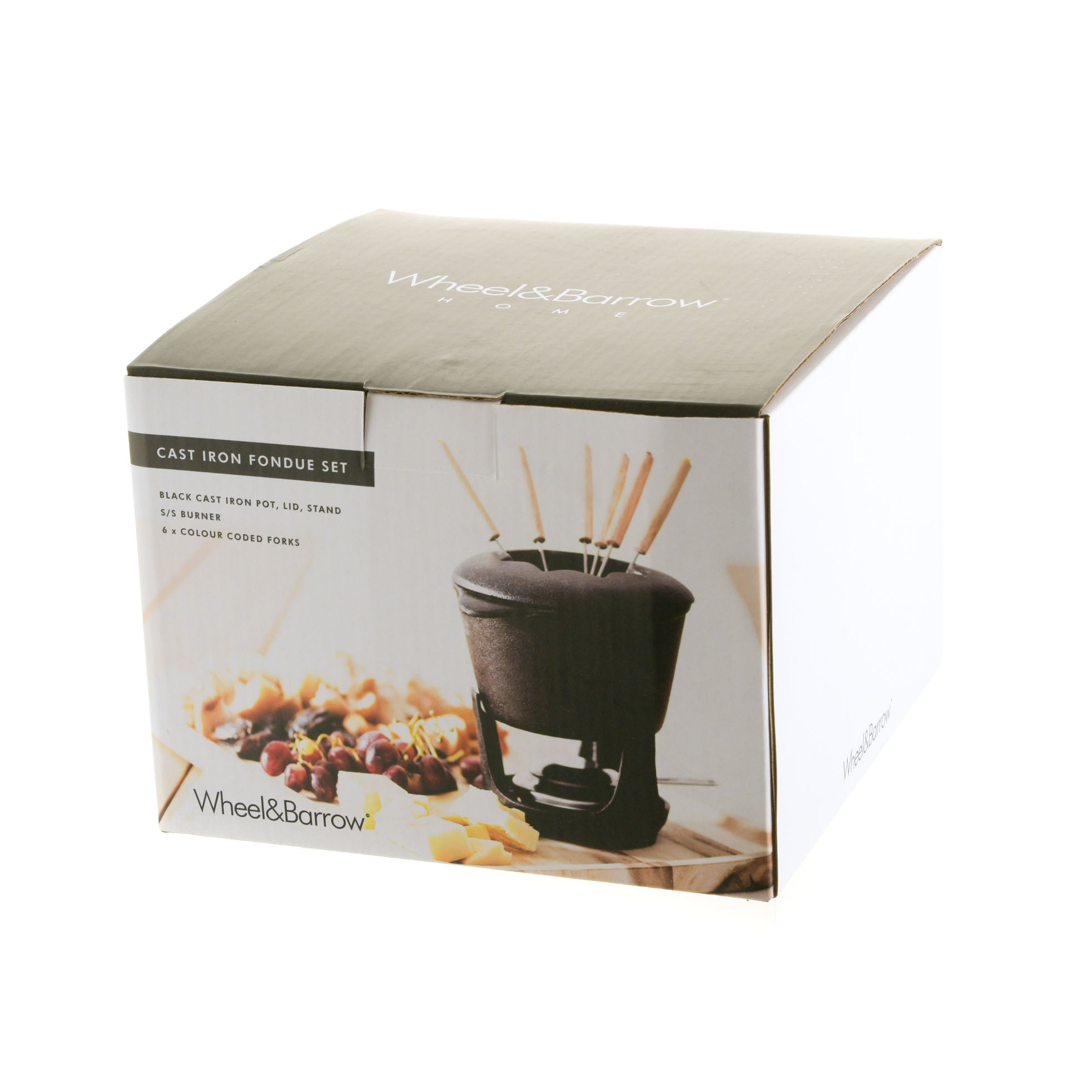 Cast Iron Fondue Set