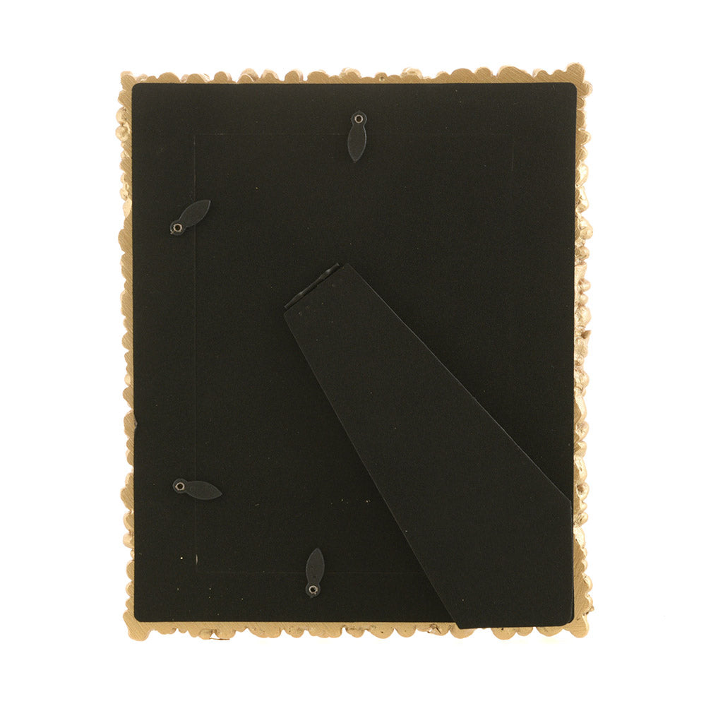 Resin Bubble Gold Photo Frame 24x12cm