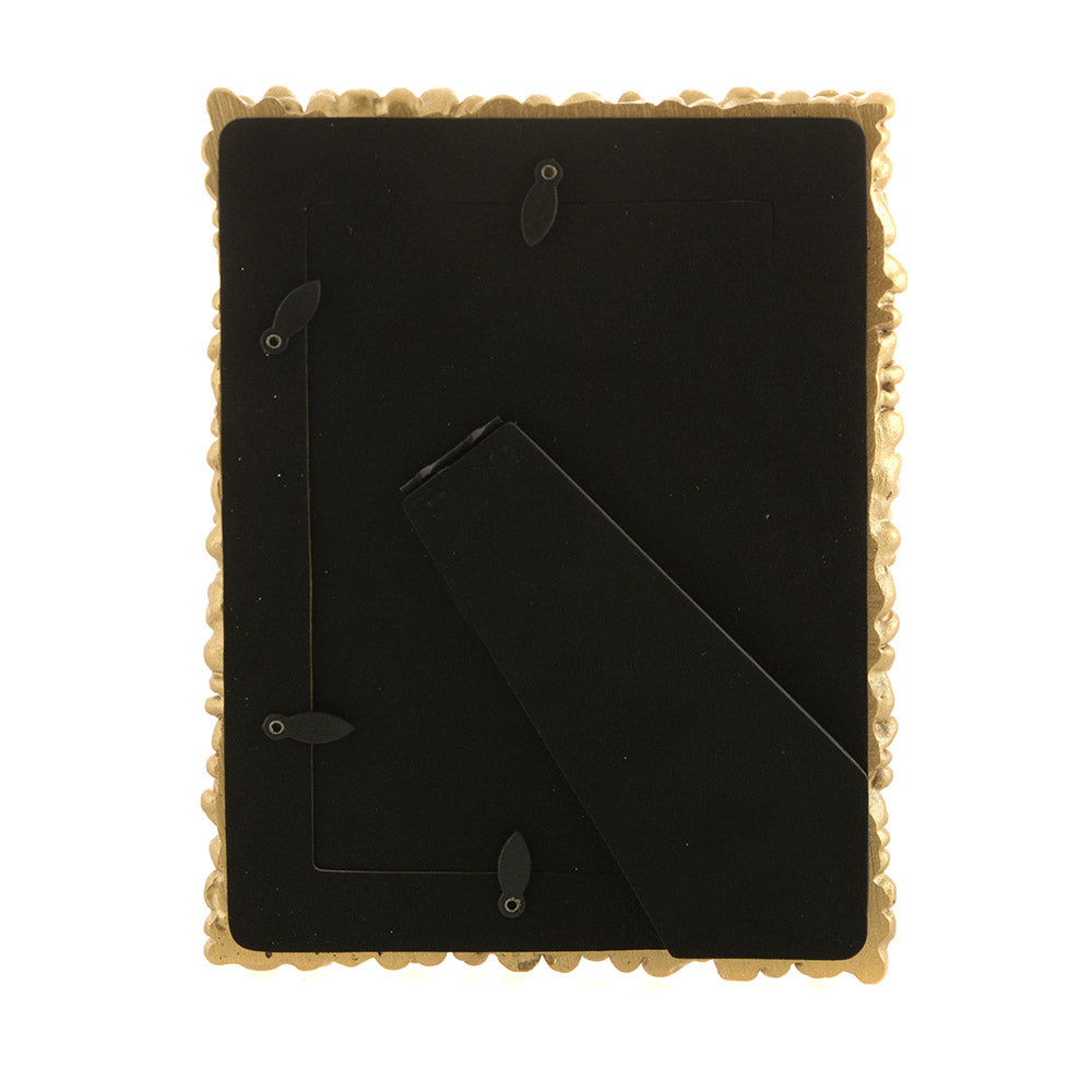 Resin Bubble Gold Photo Frame 21x16cm
