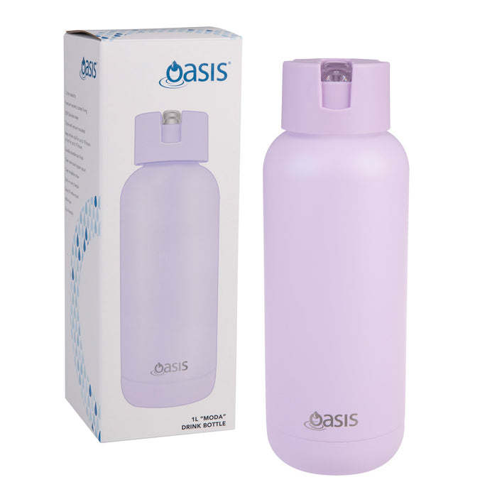Oasis Bottle Ceramic 1L Orchid