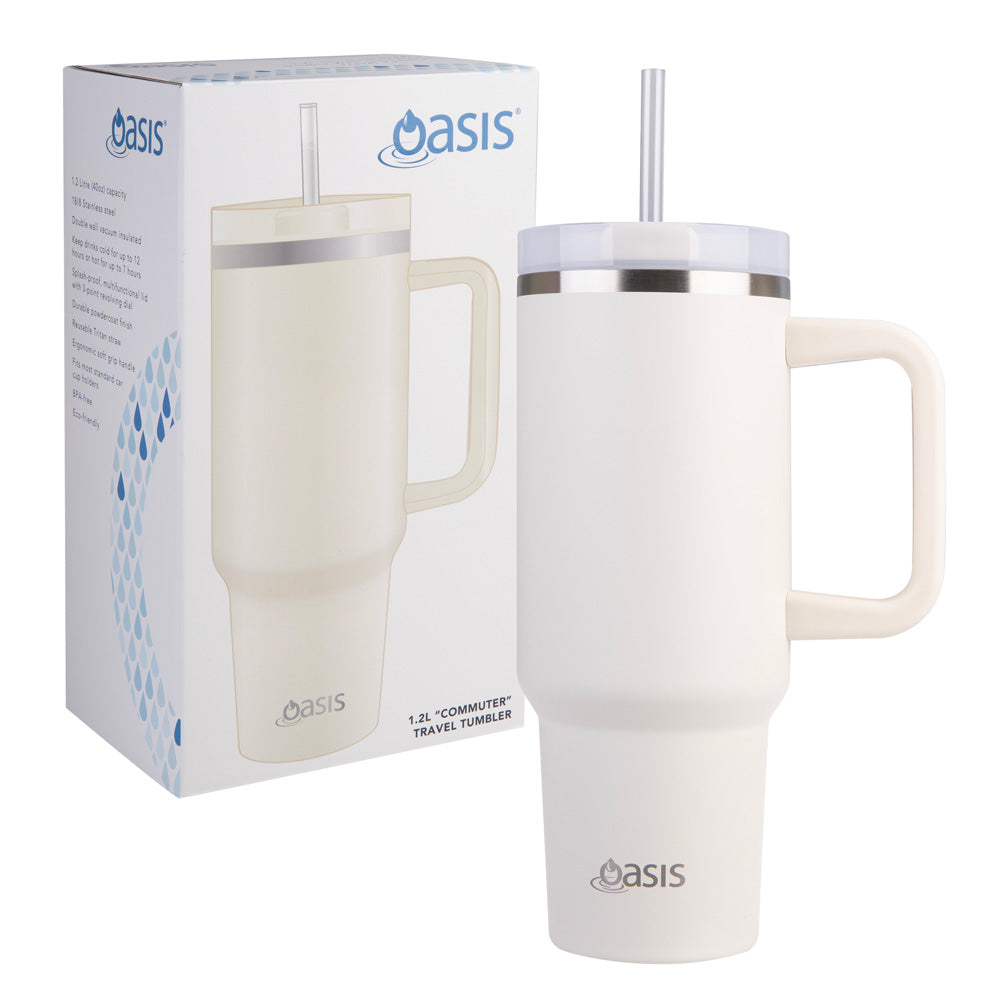 Oasis Commuter Tumbler Alabaster