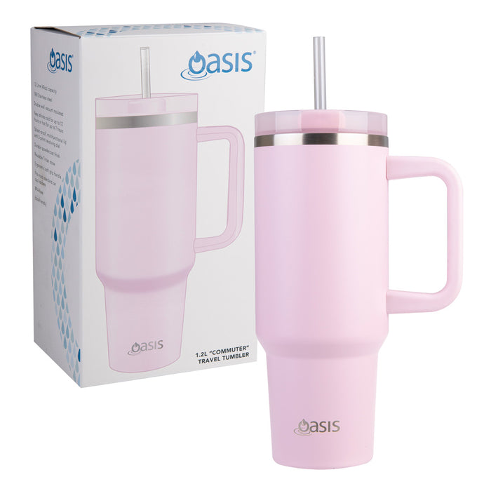 Oasis Commuter Tumbler Pink Lemonade 1.2L