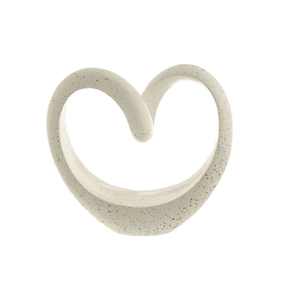 White Resin Ornament 16cm