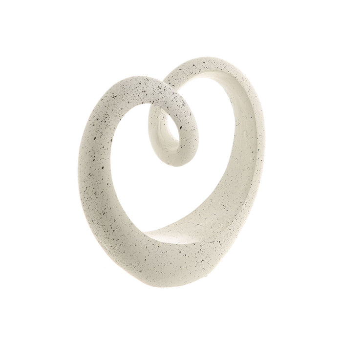 White Resin Ornament 16cm