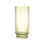 Hi Ball Glass Optic Olive Green