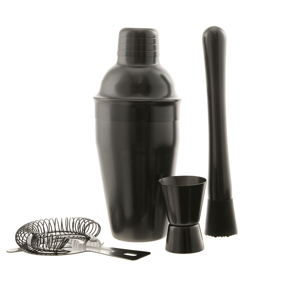 Gunmetal 500mL 4 pc Cocktail Set