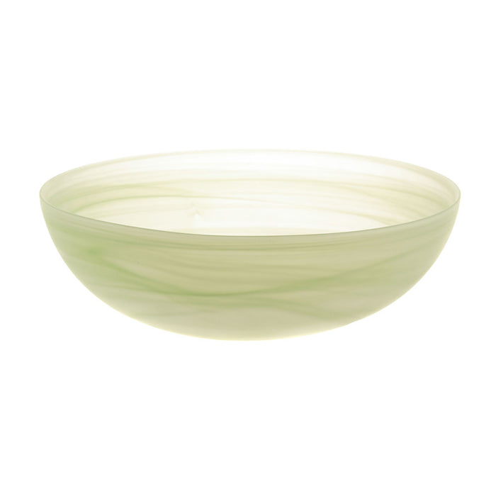 Bowl Mint Green Alabaster 28cm