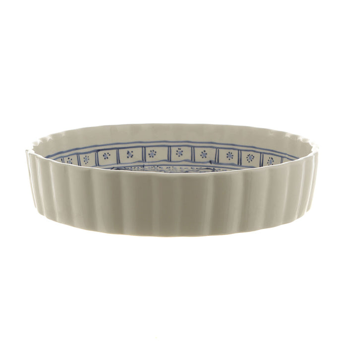 PIE DISH Round Dark & Light Blue 30cm