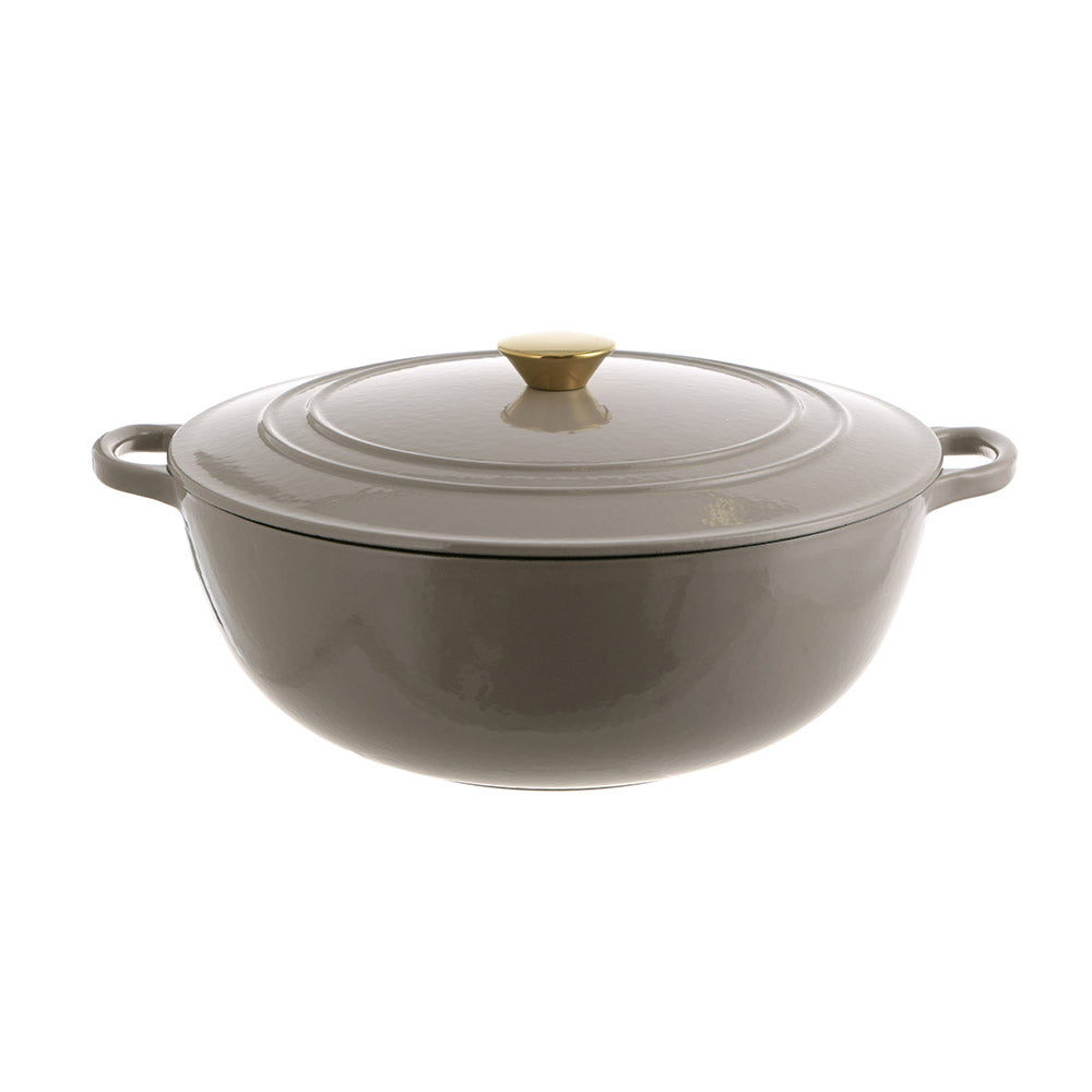 Casserole Pot Cast Iron Mushroom 7L