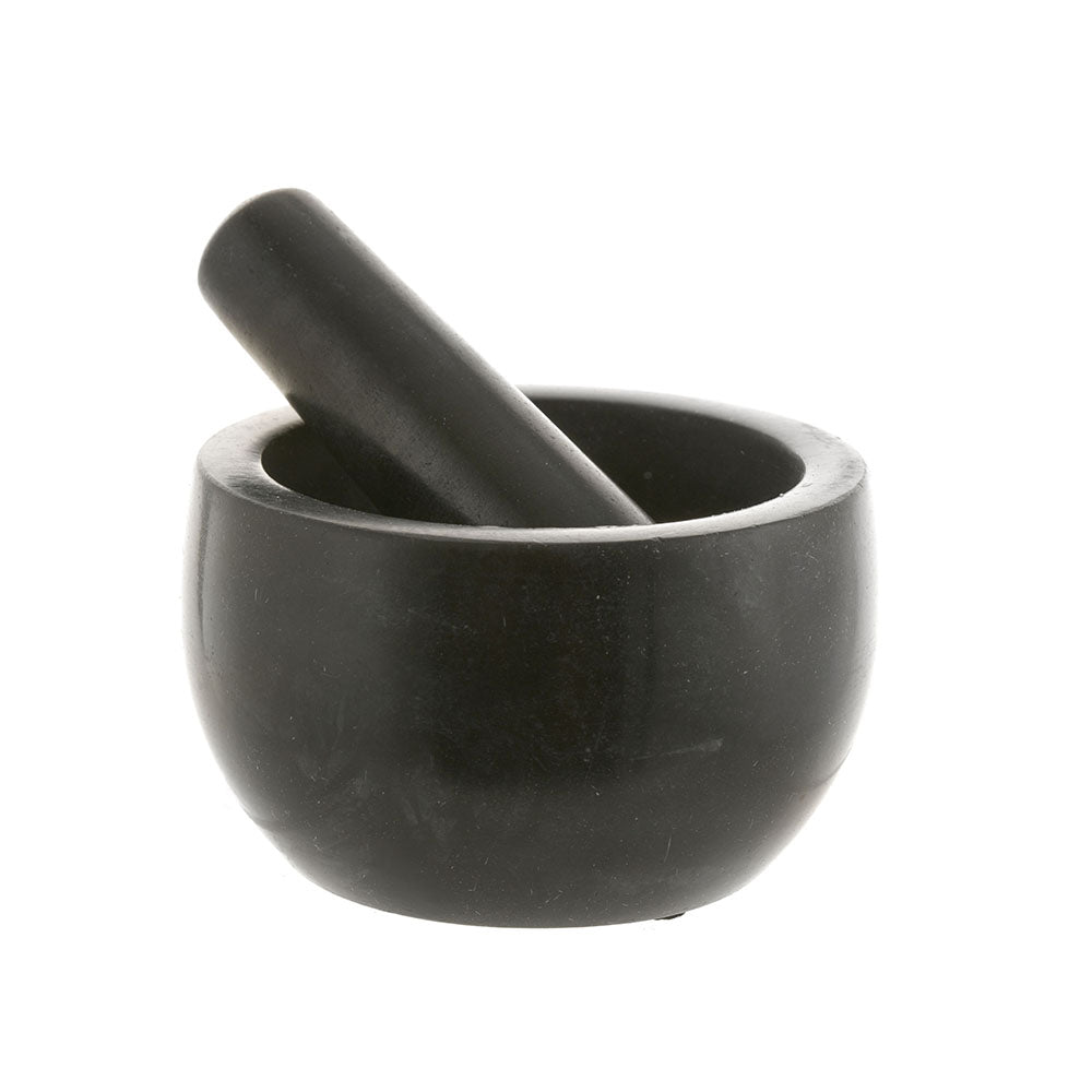 M&P Black Granite Round Base 13x9cm