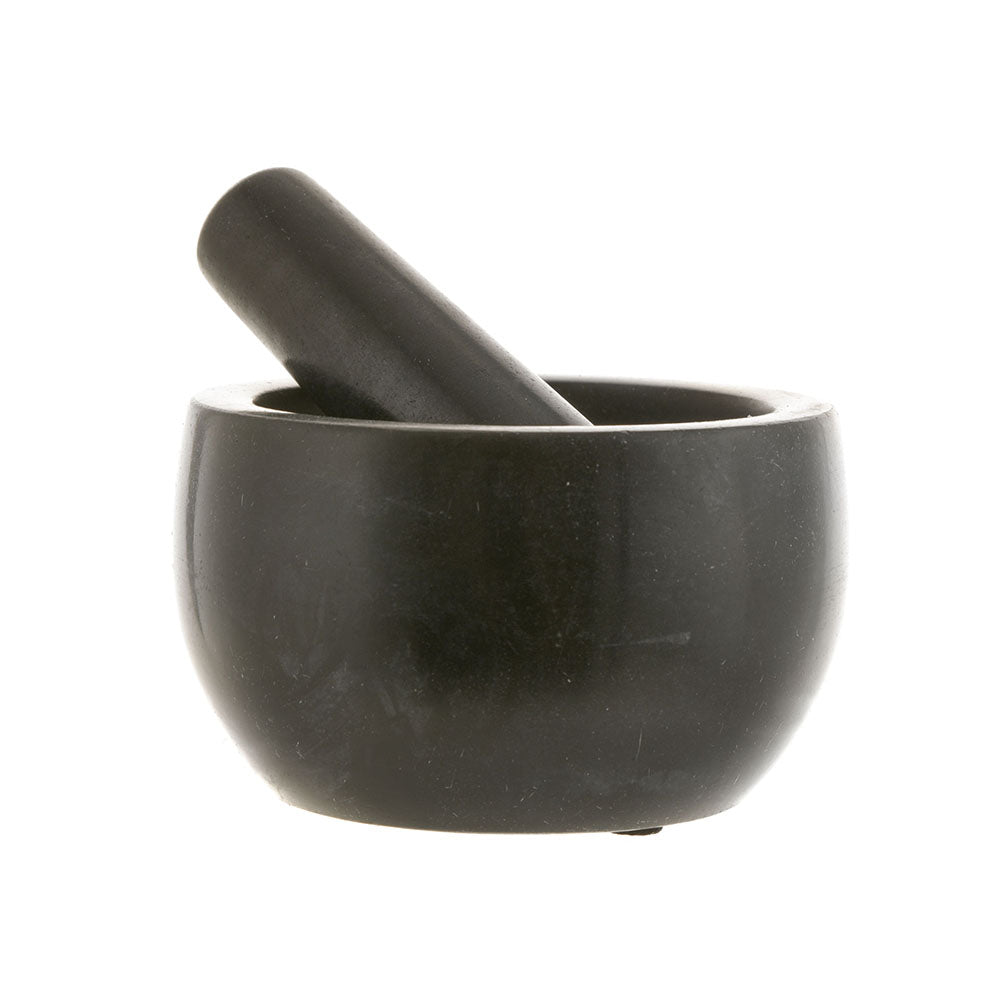 M&P Black Granite Round Base 13x9cm