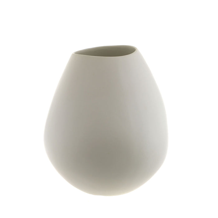 VASE Bulb Matt White Large 26x26x28.5cm