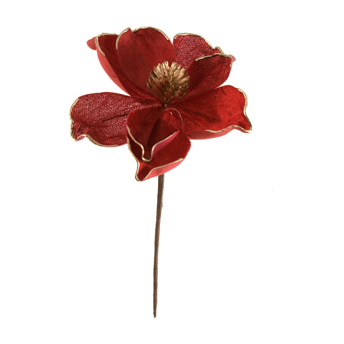 FLOWER Magnolia Red 15cm