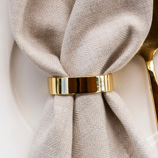 NAPKIN RING Gold 4cm