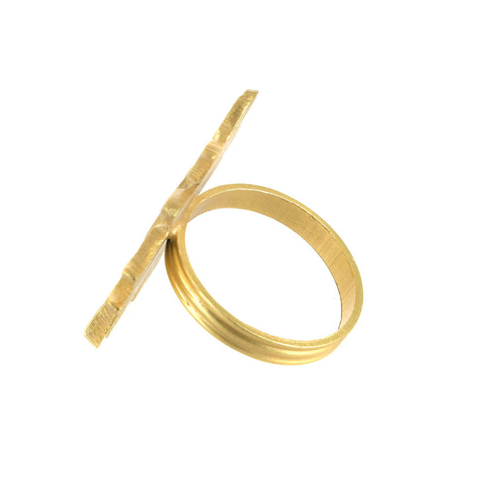 NAPKIN RING Brass Sun