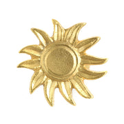 Napkin Ring Brass Sun