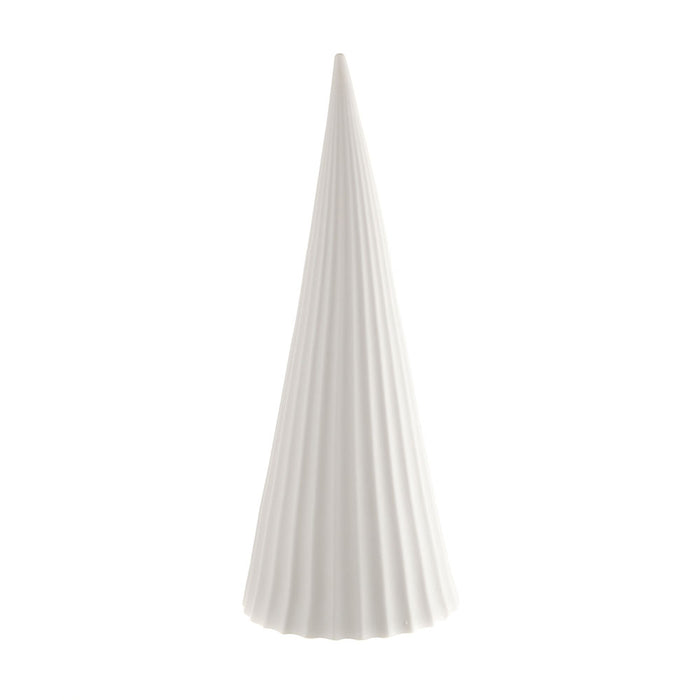 XMAS CONE Optic Ceramic White 30cm