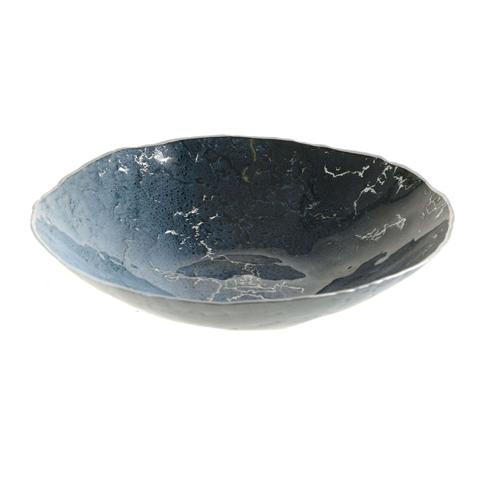 Silver Midnight Moon Bowl 32cm
