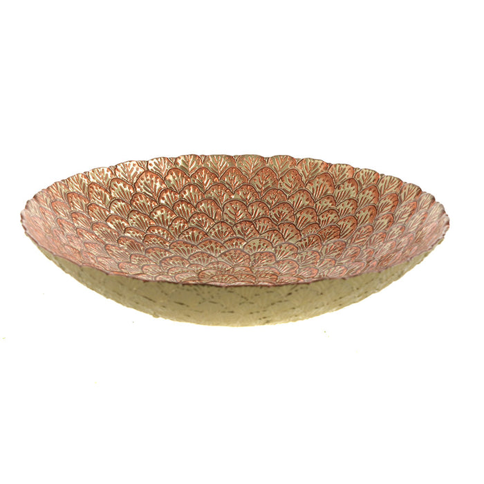 BOWL Artemisia Peach/Patina/Champagne 33cm