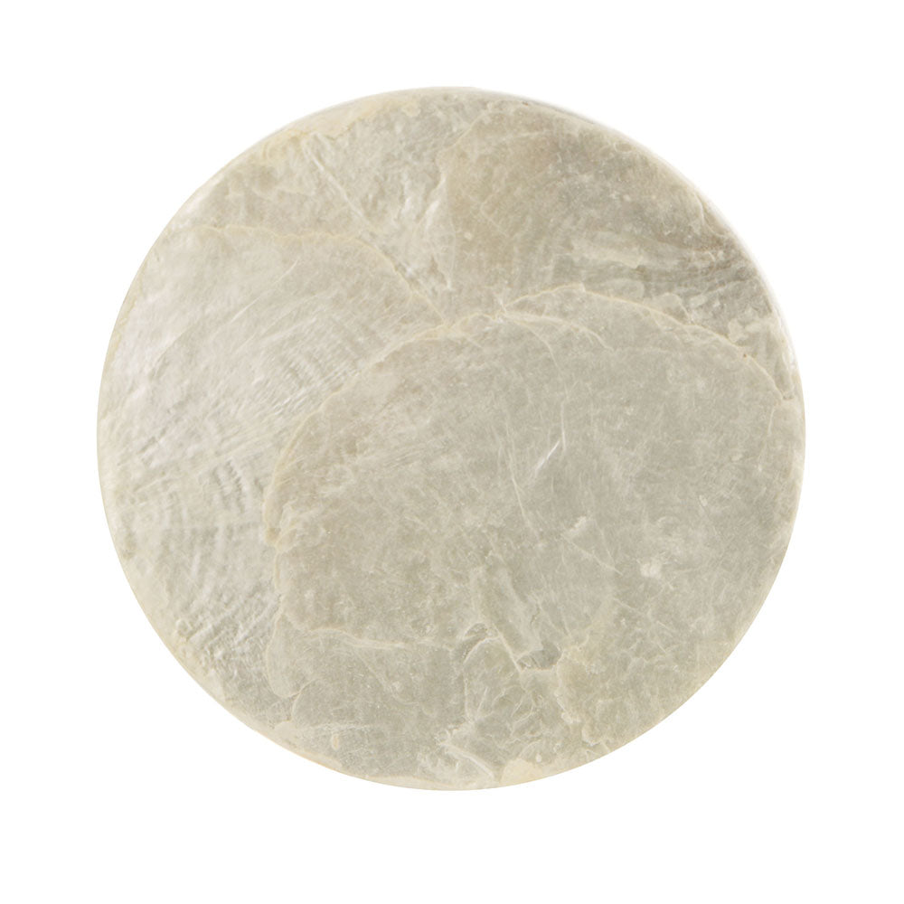 Pearl Capiz Round Coaster Set/4