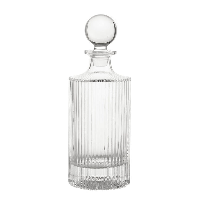 DECANTER Henry Ribbed Clear 1L