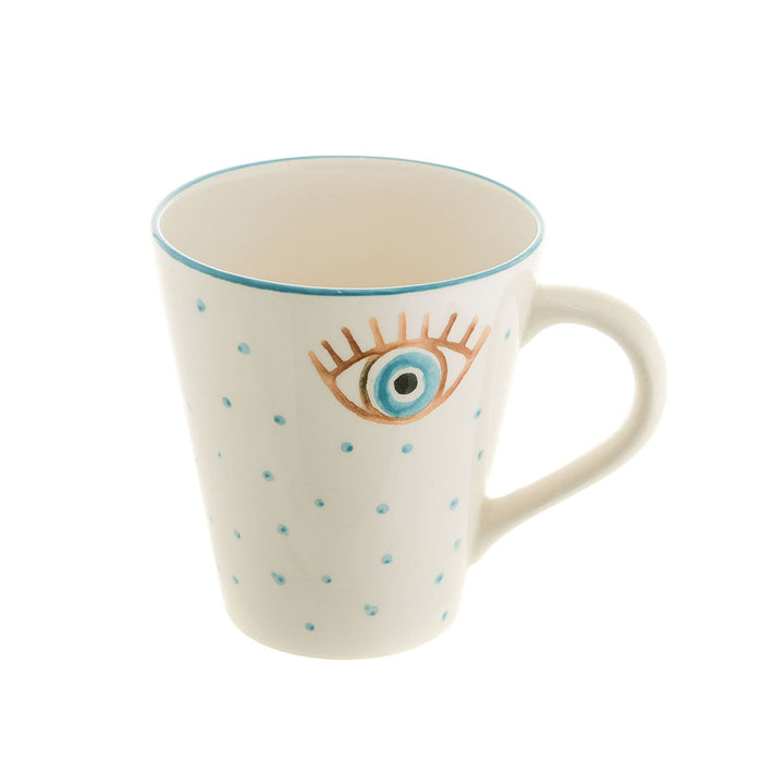 MUG Ceramic Evil Eye 400ml