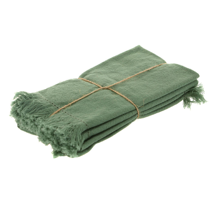 NAPKIN Avani Set of 4 Green 40x40cm