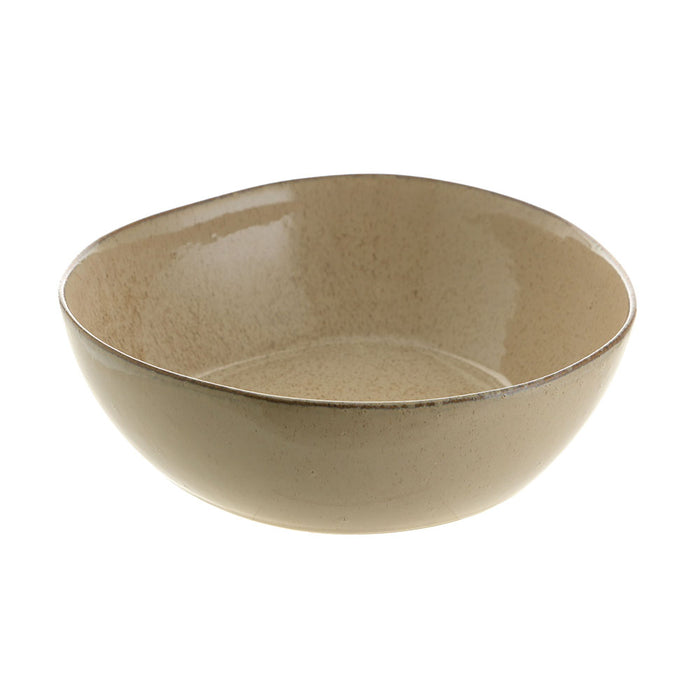 BOWL Capa Reactive Tan Medium 28x27x9cm