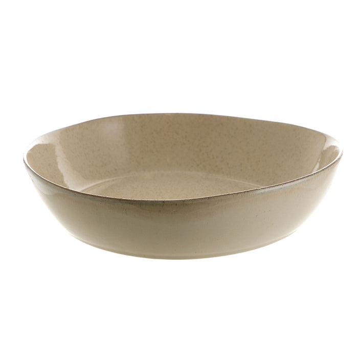 BOWL Capa Reactive Tan Large 34x33x8cm