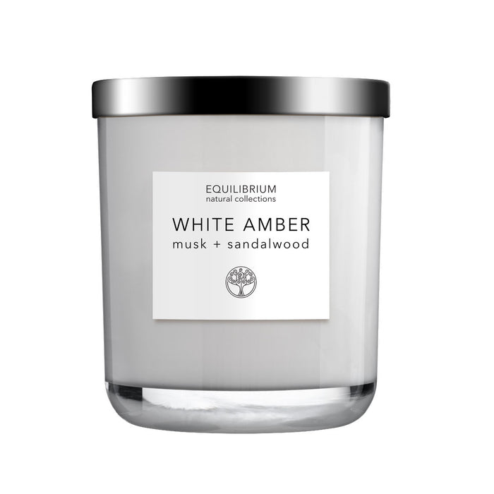 CANDLE White Amber Equilibrium 400g