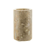 Fossil Marble Bathroom Tumbler 11x7cm