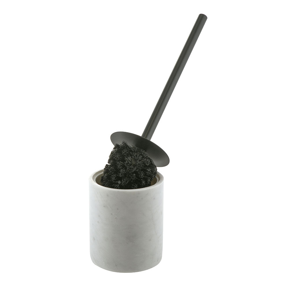White Marble Toilet Brush