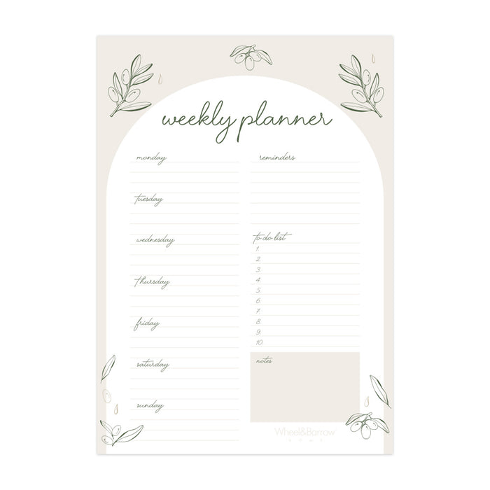 NOTEPAD Weekly Planner 21x30cm