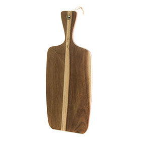 Acacia Wood Rectangle Paddle Board 48x19cm