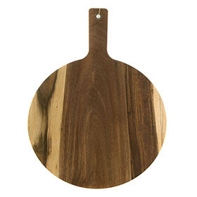 Acacia Wood Round Paddle Board 40x52x2cm