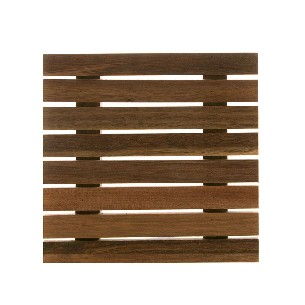 Acacia Wood Square Trivet 18cm