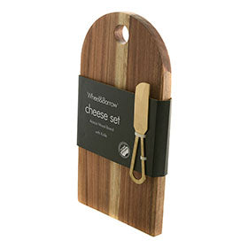 Acacia Board with 1 Knife Cheese Set