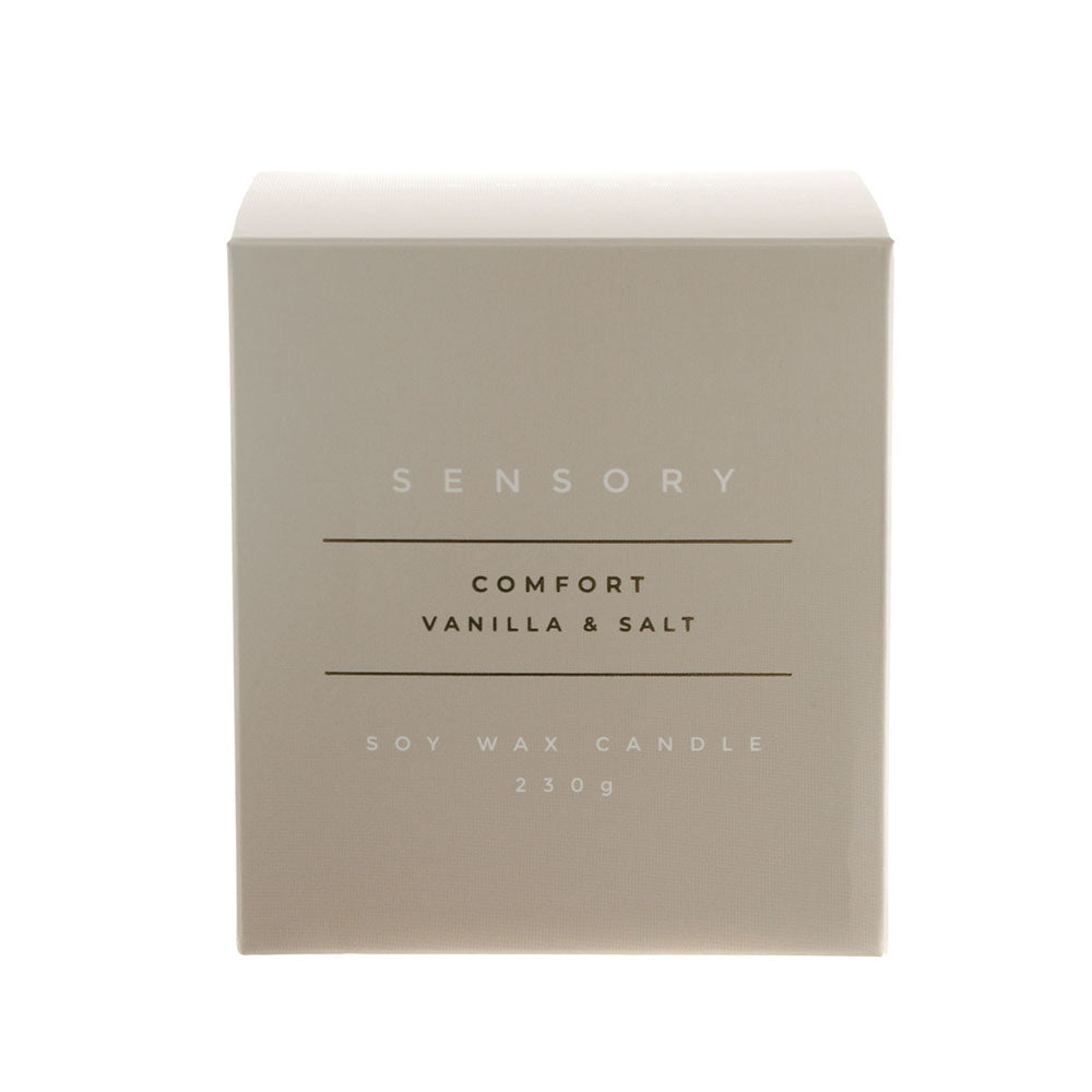 Sensory Candle Vanilla & Salt