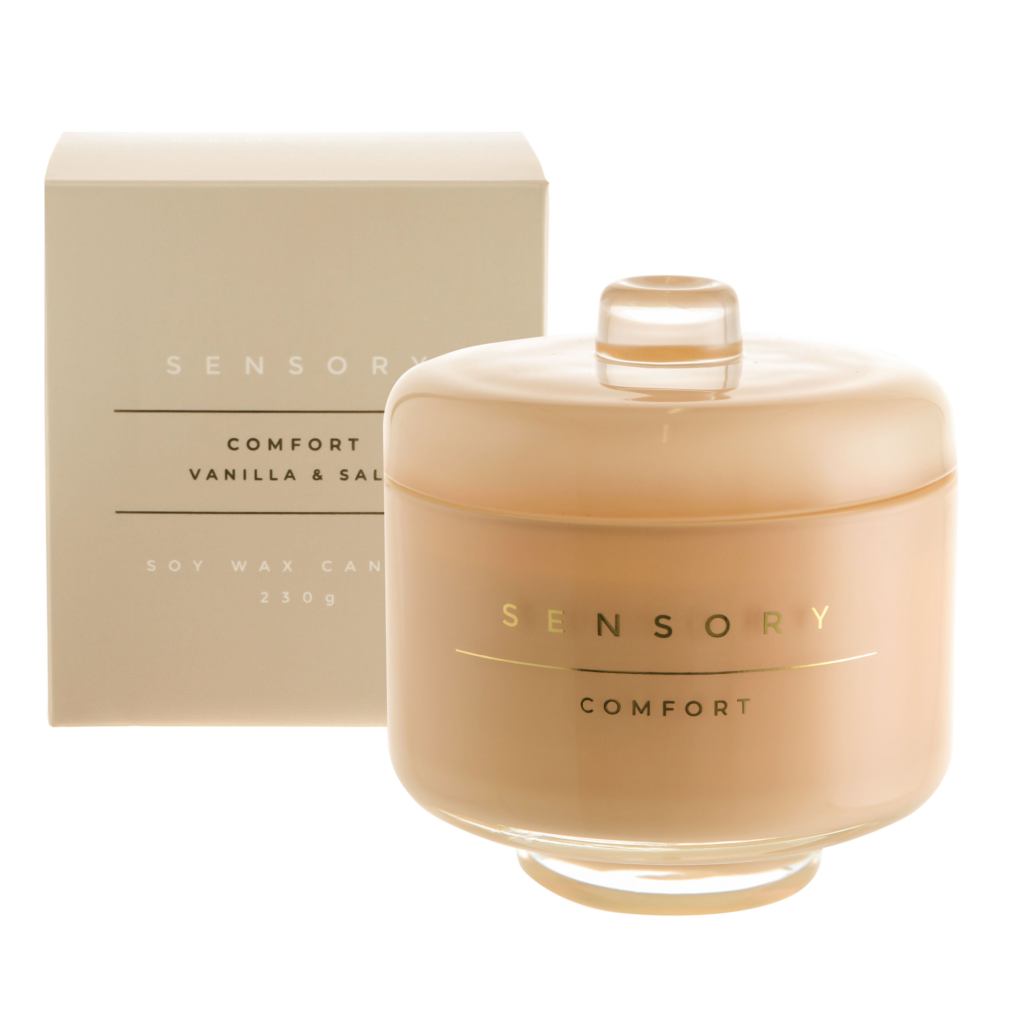 Sensory Candle Vanilla & Salt