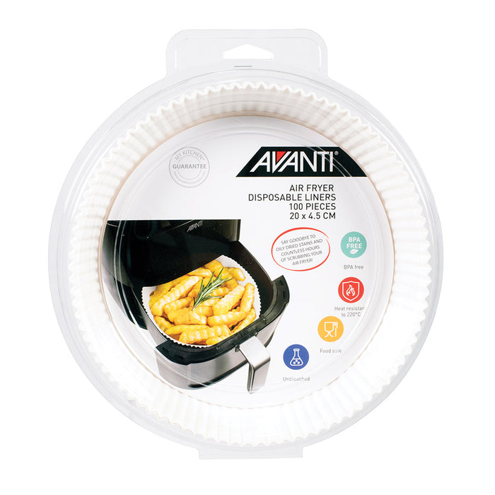 LINER AVANTI Air Fryer Round Disposable Insert 100 Pack