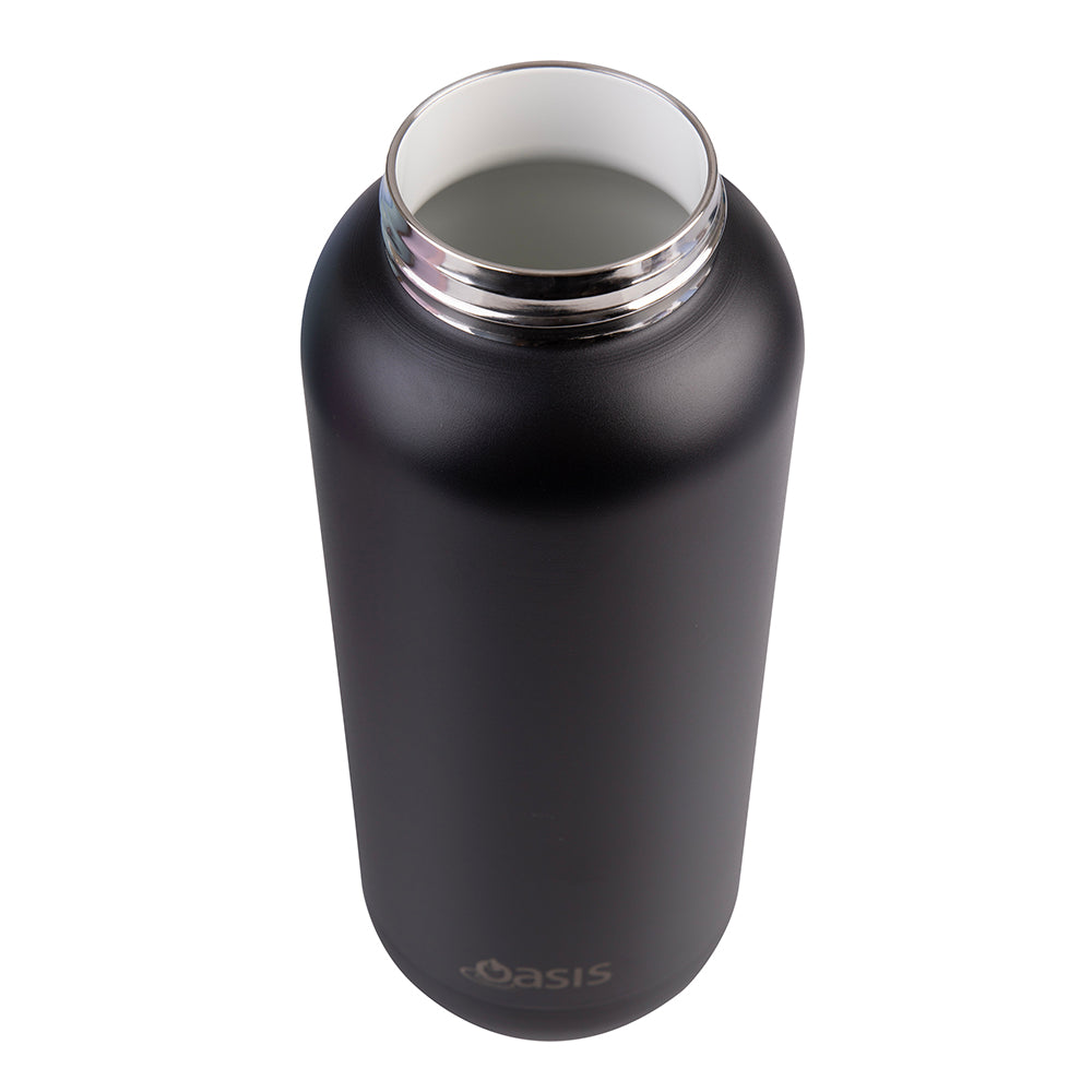 Oasis Ceramic Bottle Black