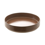 Straight Leather Salad Bowl