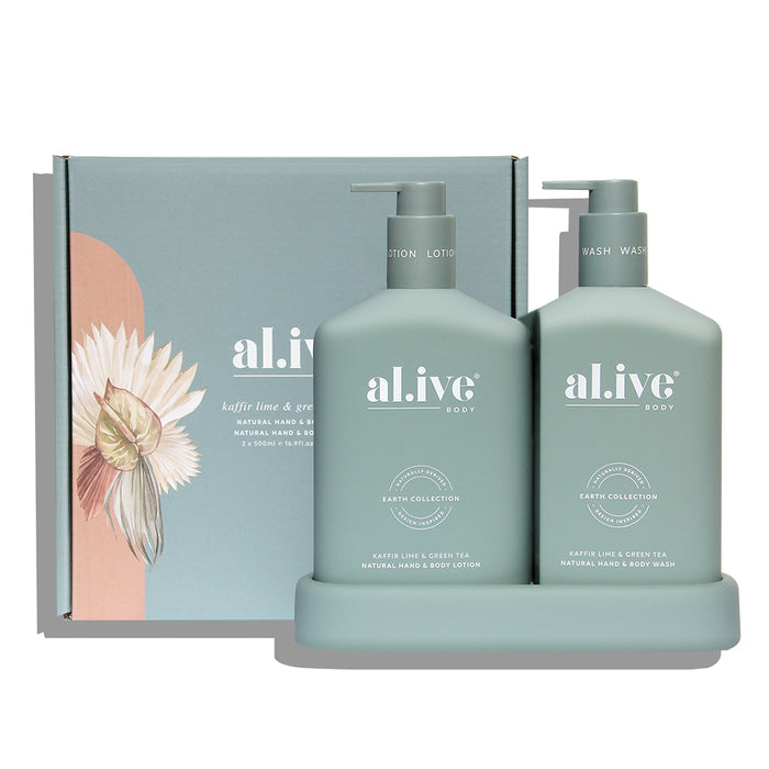 Alive Wash & Lotion Duo Kafir Lime & Green Tea