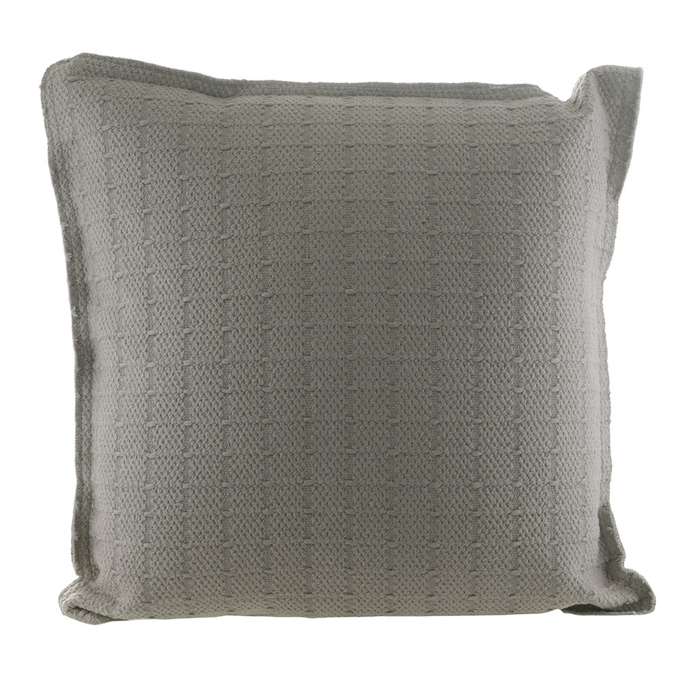 Gemma Light Grey Square 50cm Cushion