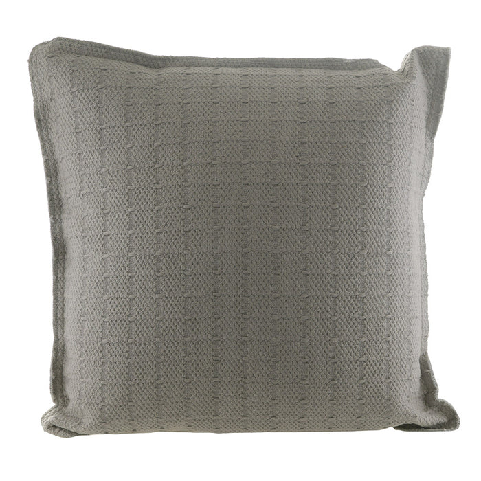 Gemma Light Grey Square 50cm Cushion