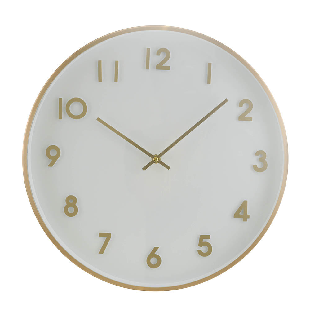 Gold Wall Clock
